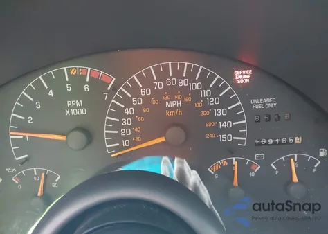 1994 Pontiac Firebird Formula/Trans Am/Gt z USA, uszkodzony, nr VIN 2G2FV22P5R2201619